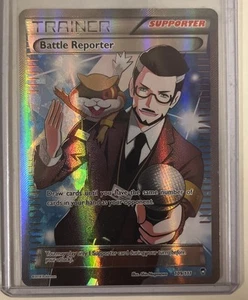 Battle Reporter 109/111 Furious Fists Full Art Ultra Rare Near Mint - Picture 1 of 2