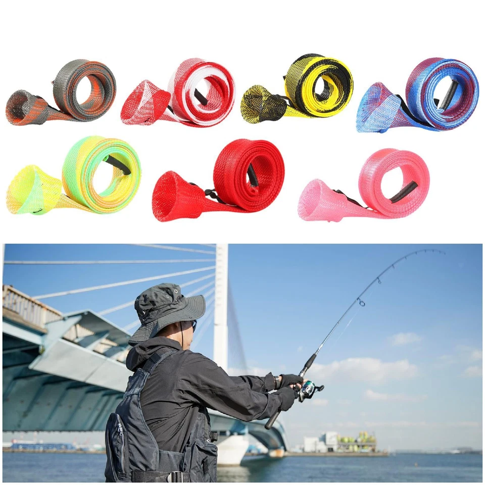 Fishing Rod Sleeve for Baitcasting Rods Fishing Rod Sock Rod Protector - Bild 1 von 1