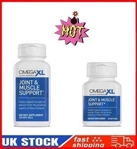 Omega XL 60/120 Capsules - Green Lipped Mussel New Zealand Omega 3 - EXP-2026 - Picture 1 of 10