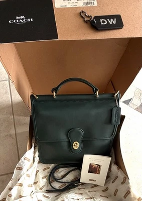 BOLSO WILLIS COACH VINTAGE BOTELLA VERDE 9927 CAJA ORIGINAL Foto 1 de 4