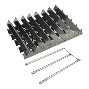 Flavorizer Bars and Burners 13pc for Weber Genesis I-IV 1000-5000 Platinum I/II - Picture 1 of 4