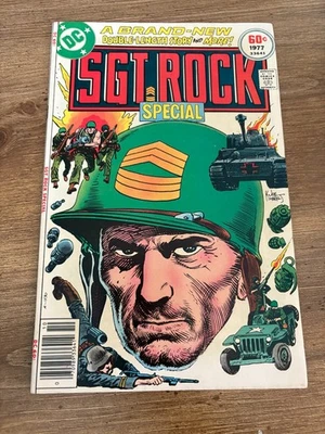 Sgt. Rock Special # 1 VF/NM 1977 DC Comic Book Joe Kubert 8 J347 - Image 1 of 2