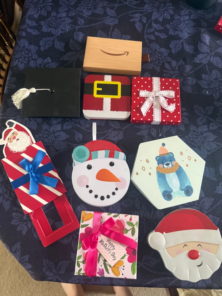 Cajas porta tarjetas de regalo Amazon SOLO ESTUCHE VACÍO sin tarjetas de regalo Foto 1 de 1