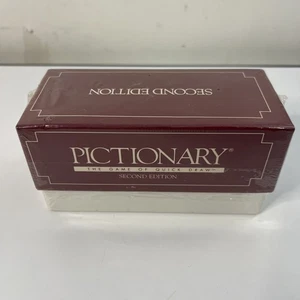 Vintage Pictionary Game Second Edition Card Set Box 133 - New Sealed - Picture 1 of 6