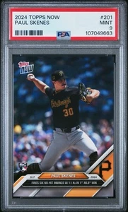 Topps Now 2024 - Paul Skenes #201 PSA 9 unidades - Imagen 1 de 3