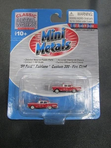 NEU! 50311 1959 Ford Fairlane Custom 300 Fire Chief 2 Stück - Bild 1 von 1
