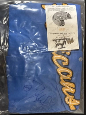 Футболка с автографом Джейсона Хейворда из Myrtle Beach Pelicans Away для несовершеннолетних - Изображение 1 из 3