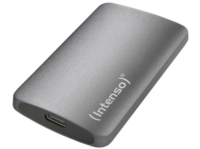 Intenso TX800 1TB External SSD USB 3.2 Gen 2x2 up to 2100MB/s Black NEW Original Packaging - Image 1 of 4