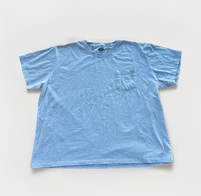 Camiseta básica manga corta Dickies 4XL gris bolsillo cuello redondo grande y alta Foto 1 de 4