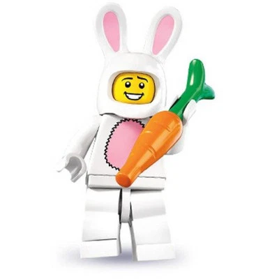 LEGO Series 7 8831 Bunny Suit Guy - NEW FACTORY SEALED - Retired 2012 - Image 1 of 3