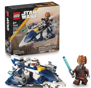 LEGO Star Wars PLO KOON'S JEDI STARFIGHTER MICROFIGHTER 75400 NEW SEALED! - Picture 1 of 2