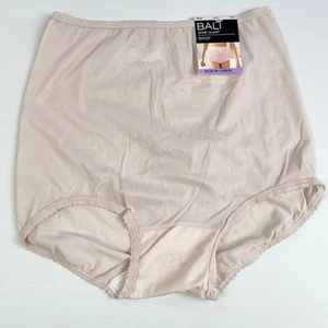 Bali Skimp Skamp Brief Panty Underwear Womens M/6 Rosewood Full Coverage Smooth - Picture 1 of 6