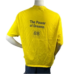 Camiseta Balenciaga El Poder de los Sueños Adulto Unisex Talla Grande Pequeña Amarilla - Imagen 1 de 11