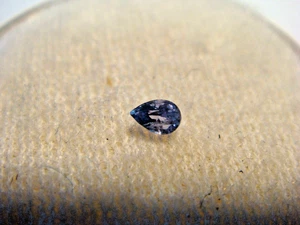 Tanzanite Pear Cut Gemstone 3 mm x 2.5 mm 0.10 carats Natural Gem - Picture 1 of 3