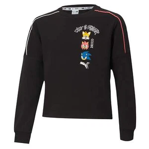 Puma x Sega Kids Black Sweater - Picture 1 of 4