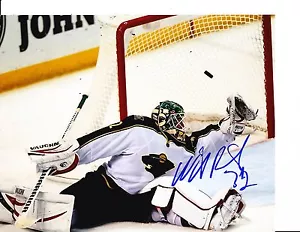 MINNESOTA WILD NIKLAS BACKSTROM SIGNED BIG EFFORT 8X10 - Picture 1 of 1