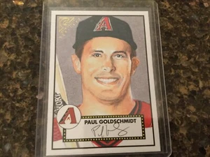 2018 TOPPS GALLERY PAUL GOLDSCHMIDT 1952 HERITAGE #H-17 ST LOUIS CARDINALS SP - Picture 1 of 2