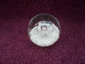 Vintage Caithness Glass Scotland Pastel White Paperweight, excellent condition. - Picture 1 of 7