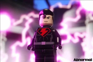 Abnormal Custom Superman (1996) BLACK SUIT minifigure for Lego Sealed - Picture 1 of 3