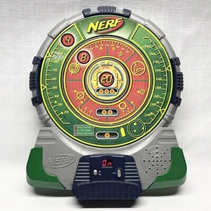 Vtg 2003 Nerf N-Strike 45518 Tech Target Green Electronic Talking Dart Board - Picture 1 of 3