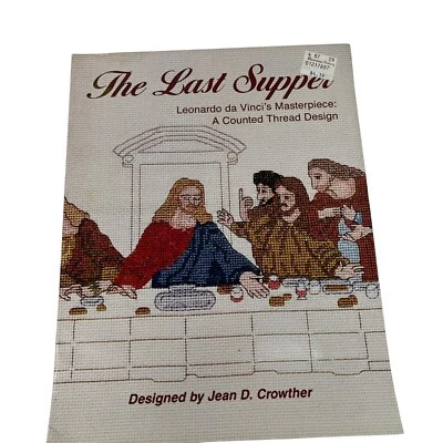 The Last Supper Counted Cross Stitch Pattern Leaflet - Image 1 of 3