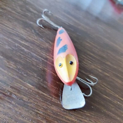 Isca de pesca de plástico vintage Swamp Fox da Atlantic Lures mede 3 polegadas EUA - Imagem 1 de 3