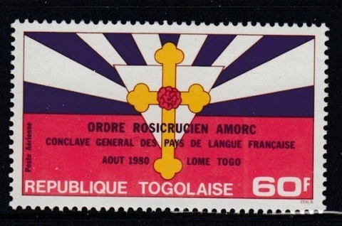 TOGO Rosicrucian Order AMORC MNH stamp Cover