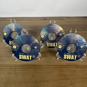 Police Quest SWAT PC CD-ROM 4-Disc Set Sierra 1995 4 Discs Only - Picture 1 of 8