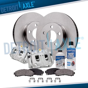 4WD Front Rotors Calipers Brake Pads for Ford Explorer Sport Ranger Mazda B4000 - Picture 1 of 7
