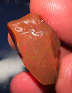 33 Ct Ethiopian Welo Opal Rough – Radiant Fire & Stunning Color Play Raw - Picture 1 of 7