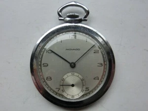 Swiss MOVADO pocket watch manual winding made in the 1960s - Picture 1 of 6