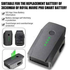 Intelligent Flight LiPo Battery For DJI Mavic Pro Drone 11.4V 3830mAh Battery - Picture 1 of 11