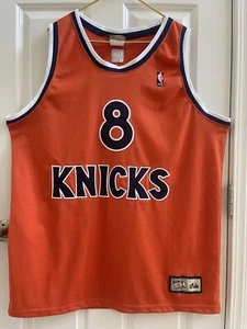 RARE ORIGINAL MAJESTIC HWC LATRELL SPREWELL SWINGMAN NEW YORK KNICKS Jersey 2XL - Picture 1 of 9
