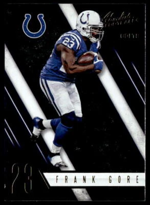 2016 Panini Absolute #9 Frank Gore - Image 1 of 2