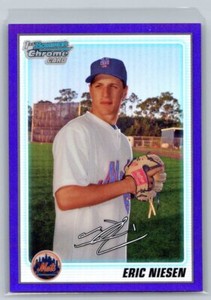 2010  Bowman #BCP32 Eric Niesen Purple Refractor 932/999