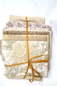 8 FAT QUARTERS CUMBERLAND FROM FONS AND PORTER - 100% COTTON FABRIC - Picture 1 of 2