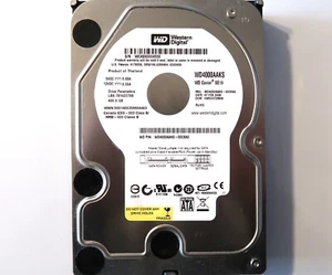 WD WD4000AAKS-00C8A0 HARCHT2MHB (WCAS) Thailand 400gb Sata 3.5" HDD 07FEB2008 - Picture 1 of 1