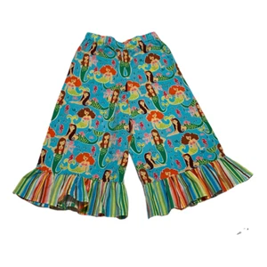 Mermaid Ruffle capris by Palm Tree Princess size 5 - Picture 1 of 6