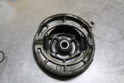 2005 SUZUKI BOULEVARD C50 VL800 REAR BACK BRAKE BACKING PLATE PANEL #24198 - Image 1 of 4