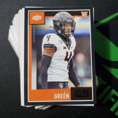 2020 Panini Score Football Rookies #341-440 *Pick Your Card*  - Image 1 of 2