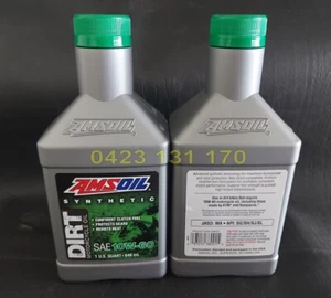 Amsoil 10w-60 Dirt motorcycle oil DB60 2 quarts suits KTM 690 790 890 Husqvarna - Picture 1 of 1