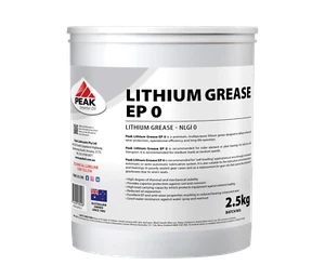 PEAK EP 0 LITHIUM GREASE 2.5k PKGX0LEP02.5 - Picture 1 of 3