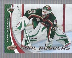 2006-07 Upper Deck Power Play Goal Robbers #GR10 Manny Fernandez - NM-MT