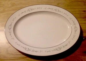 PLATO GRANDE NORITAKE PATRÓN BREZO 7548 DESCATALOGADO - Imagen 1 de 4