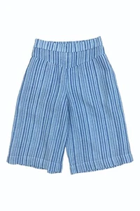 Peas And Queues Kid - Girls Culotte - Blue/White - NEW ~ 100% Cotton - Picture 1 of 1