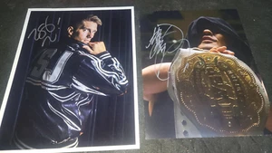 MINORU SUZUKI & ZACH SABRE JR SIGNED 8 X 10 WRESTLING PHOTOS NJPW/AEW - Bild 1 von 3