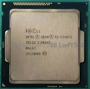 Intel Xeon E3-1246 V3 4-core 3.5GHz 8M LGA 1150 SR1QZ 84W CPU processor - Picture 1 of 1