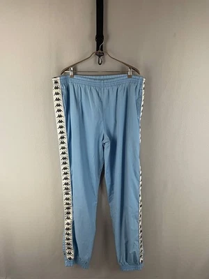 Pantalón de chándal Kappa para hombre talla 3XL azul poliéster pierna ajustada cintura elástica Foto 1 de 4