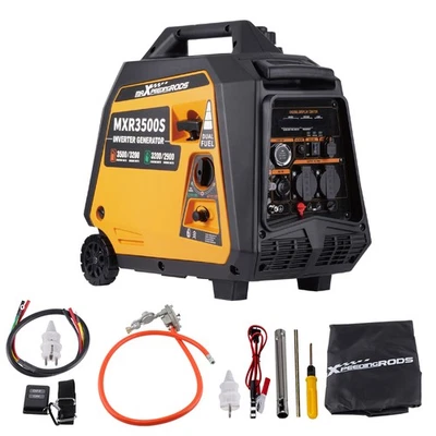 3200W Stromgenerator Benzin LPG Dual Fuel for Notsituationen Notstromaggregat - Bild 1 von 4