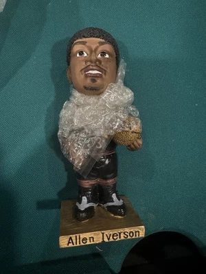 Bobblehead dorado Allen Iverson 2002 edición limitada MCDONALD'S 76ERS #33772/35000 Foto 1 de 2